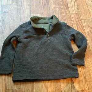 Brown and Green Pullover Sweater